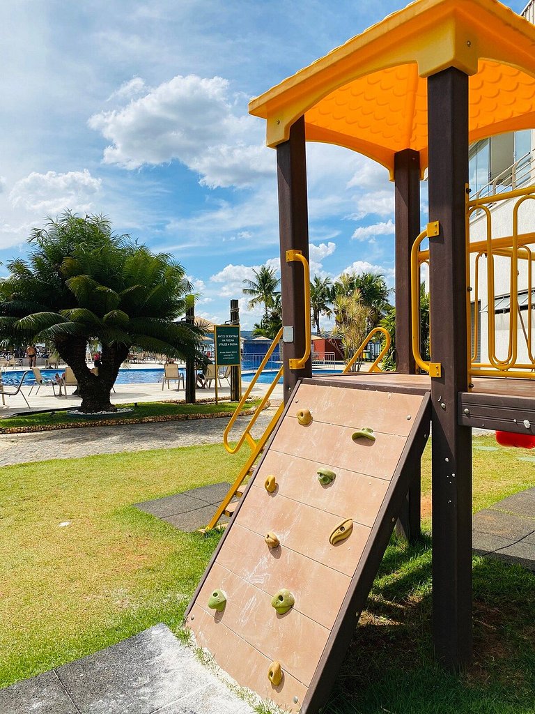 Luxuoso Flat 331 Lake Side com vista para o lago