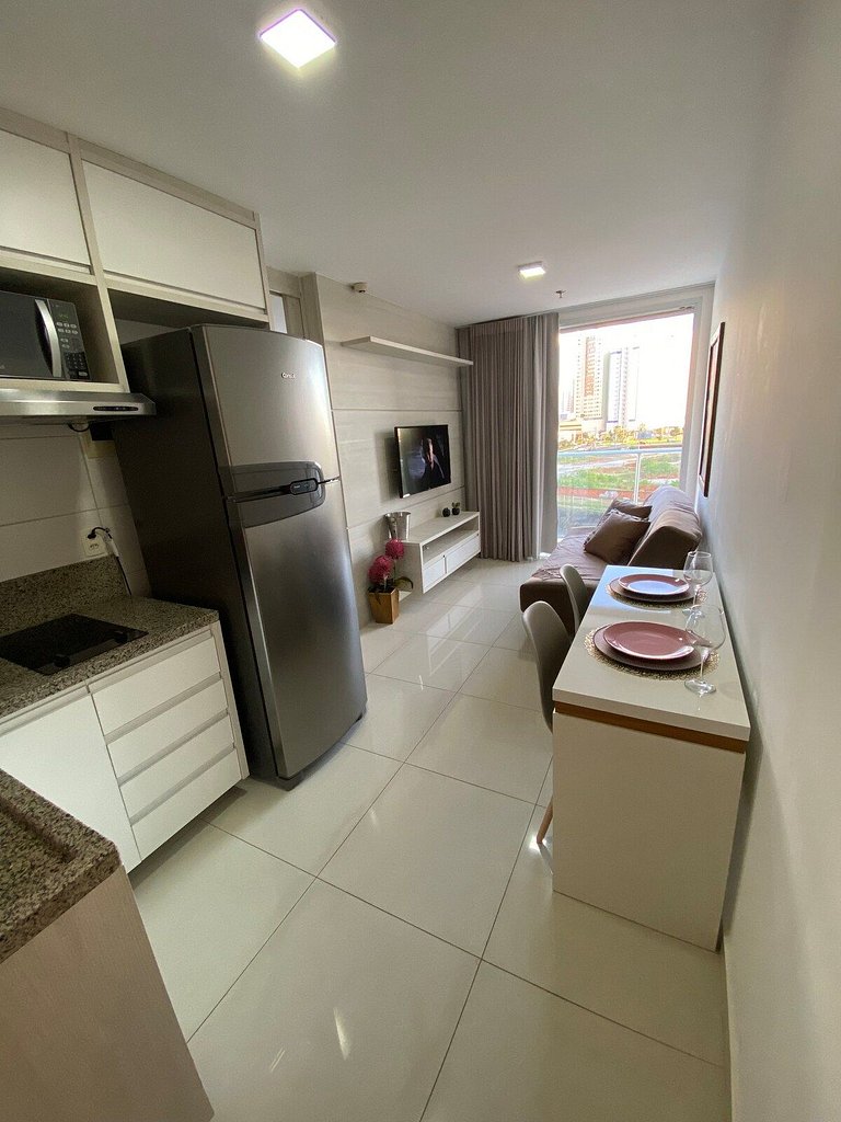 Excelente apartamento no shopping