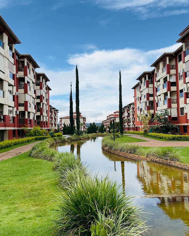 Flat 314 reformado no Lake Side