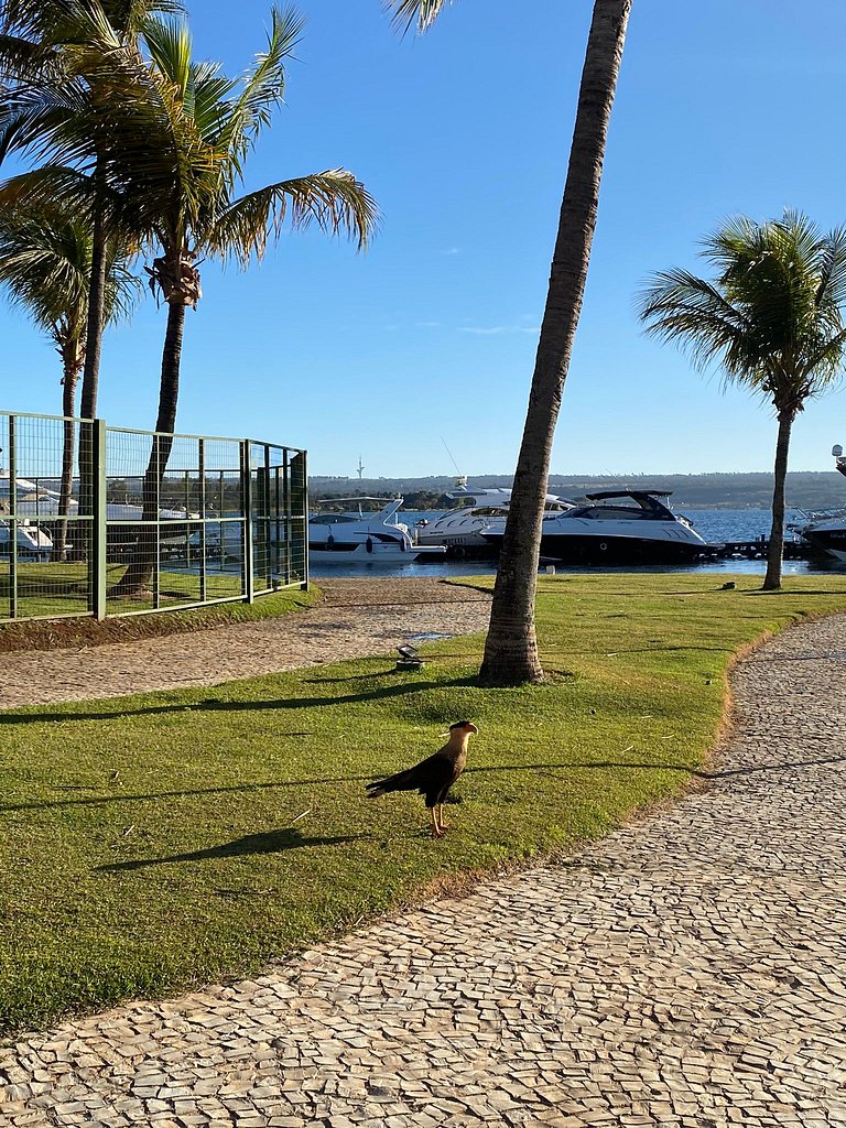 Flat beira lago no centro de BSB