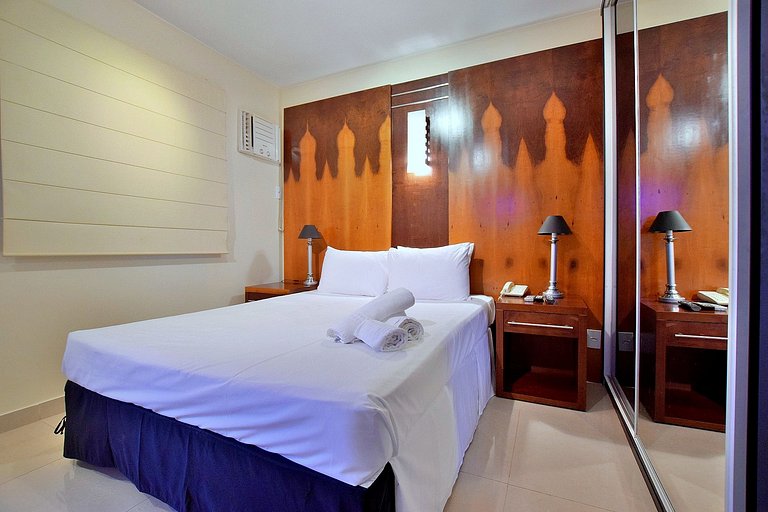 Lindo flat 410 beira lago
