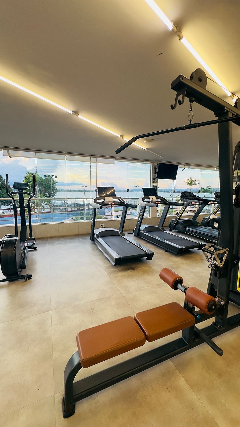 Apartamento sensacional no lago