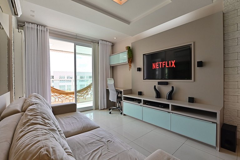 Luxuoso Apto Brisas do lago