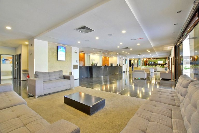 Luxuoso Flat 331 Lake Side com vista para o lago