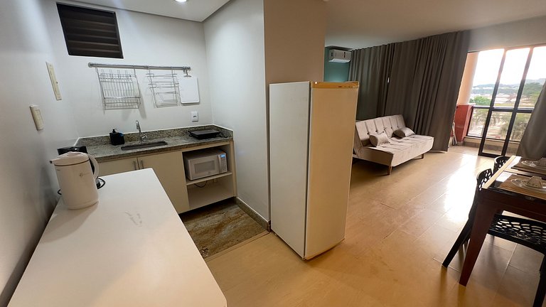 Flat 428 vista LAGO 2 camas em Brasília