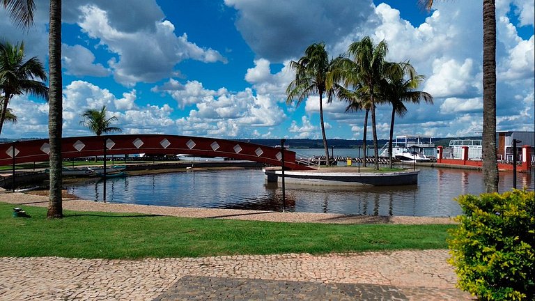 Flat 428 vista LAGO 2 camas em Brasília