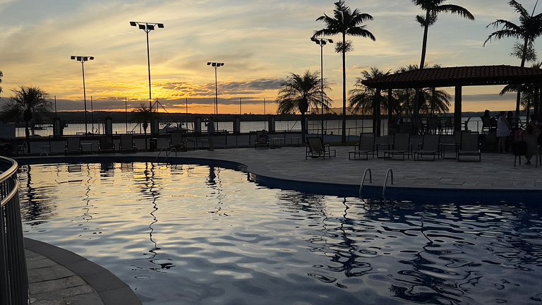Incrível Ap 2 quartos lake side
