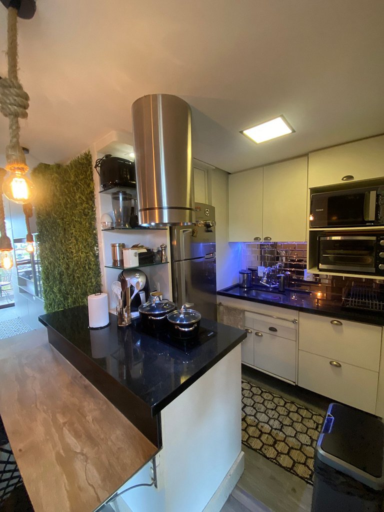 Luxuoso flat 141 vista incrível