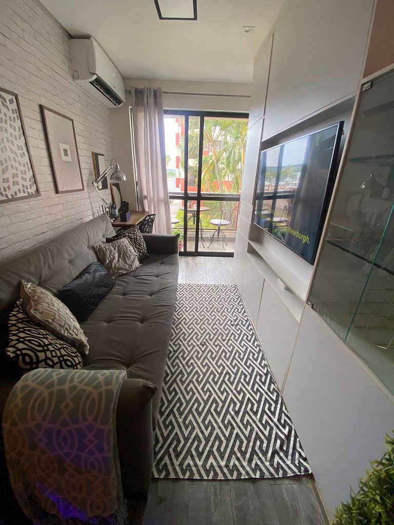 Luxuoso flat 141 vista incrível
