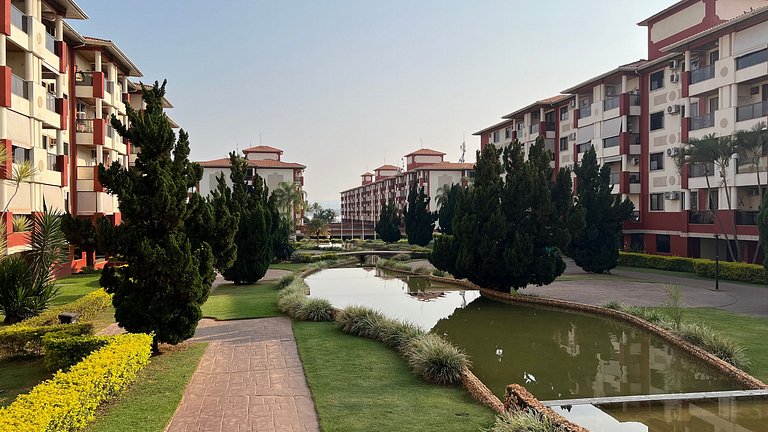 Flat 141 Luxuoso vista lago