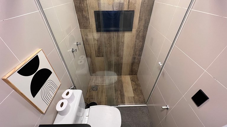 Luxuoso flat 241 com linda vista