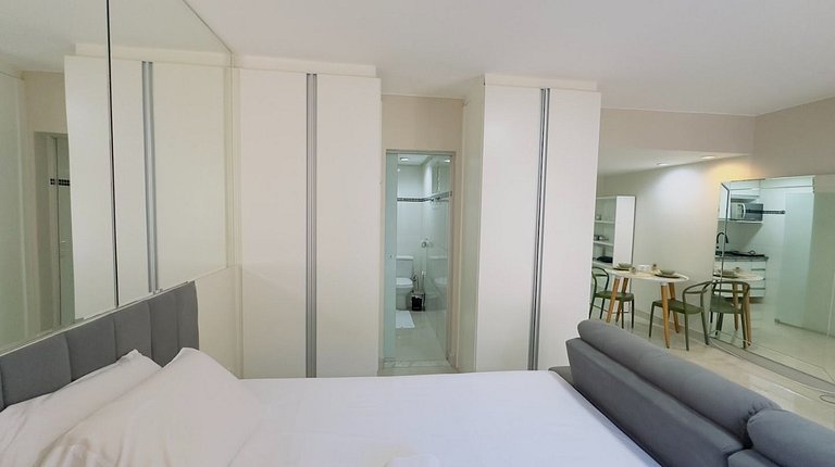 Flat 130H no lake side Brasilia