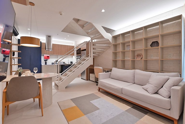 Cobertura Duplex Luxuosa no Hotel Fusion
