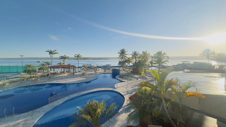 Flat 141 Luxuoso vista lago