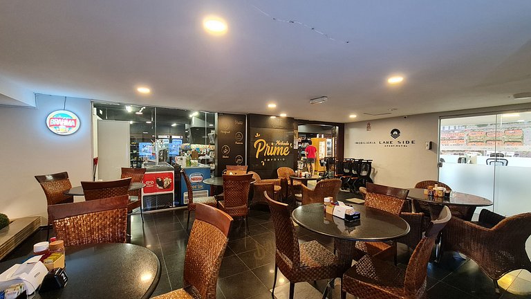 Luxuoso apt 2Q hidro e vista lago