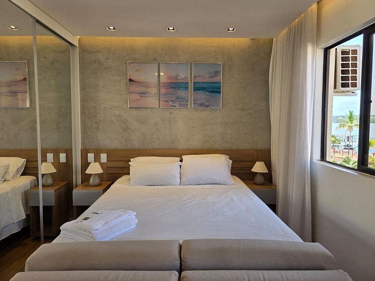 Luxuoso Flat Lake Side com vista para o lago