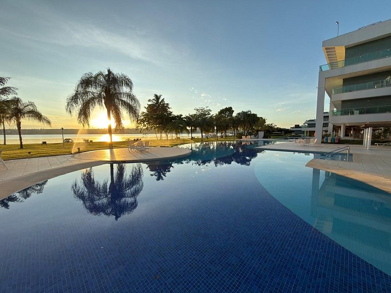Lindo apartamento Lake View 36 com vista lago