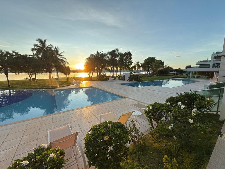 Lindo apartamento Lake View 36 com vista lago