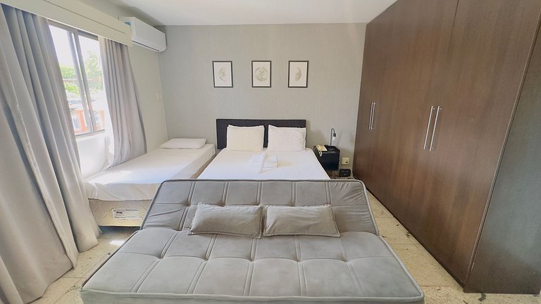 Flat 127 à 5 min da esplanada