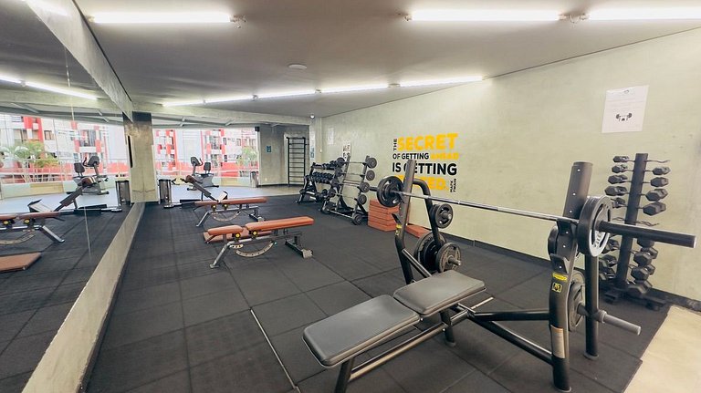 Flat 127 à 5 min da esplanada