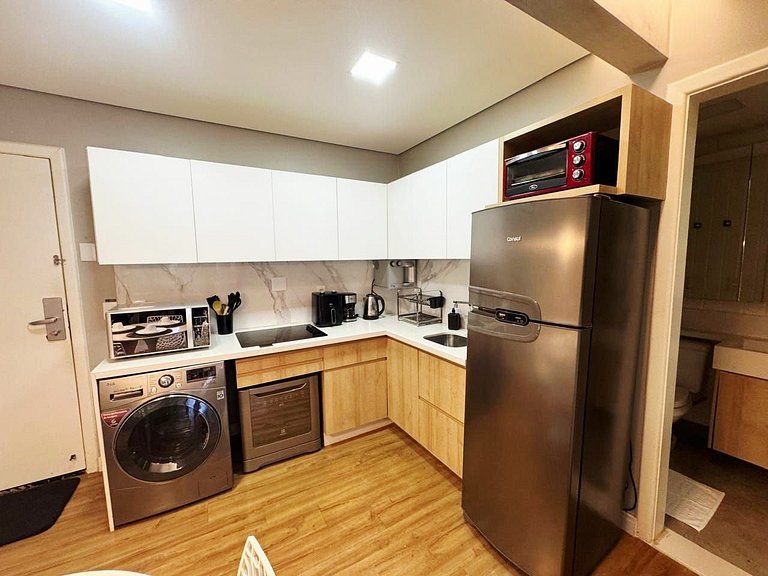 Luxuoso Flat Lake Side com vista para o lago