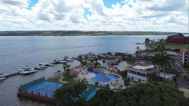 Excelente ap 2 quartos lake side