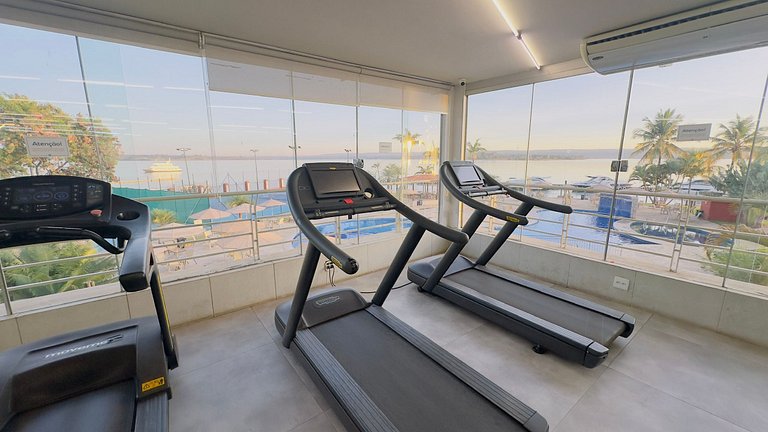 Excelente ap 2 quartos lake side