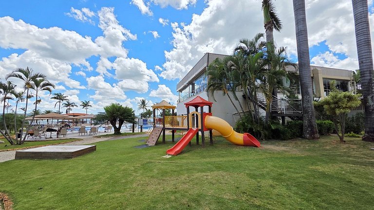 Flat 137 com vista para o jardim