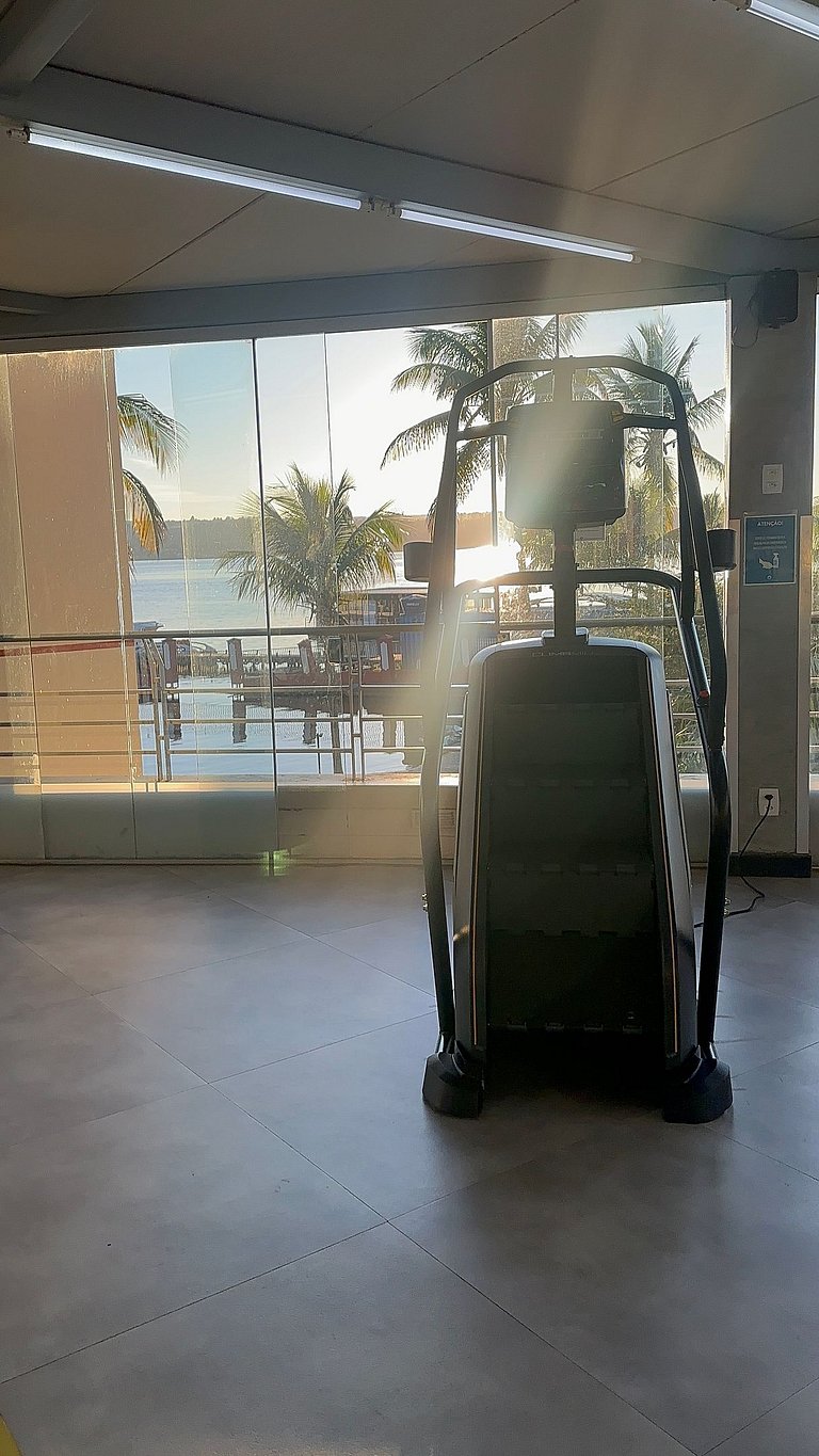 Flat 137 com vista para o jardim