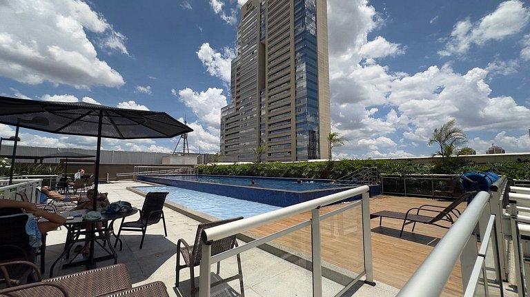 Lindo Apartamento 1 quarto no DF Plaza
