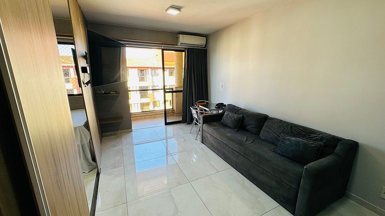 Lindo Flat 425 vista lago no lake side