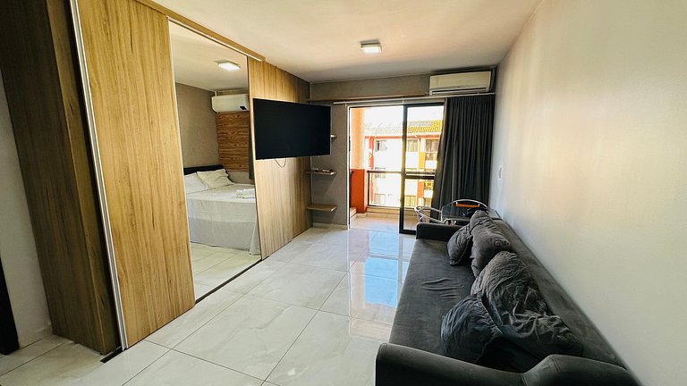 Lindo Flat 425 vista lago no lake side