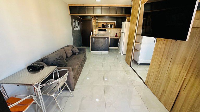 Lindo Flat 425 vista lago no lake side