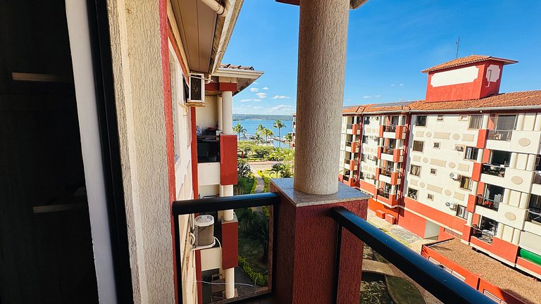 Lindo Flat 425 vista lago no lake side
