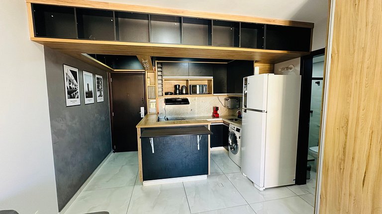 Lindo Flat 425 vista lago no lake side