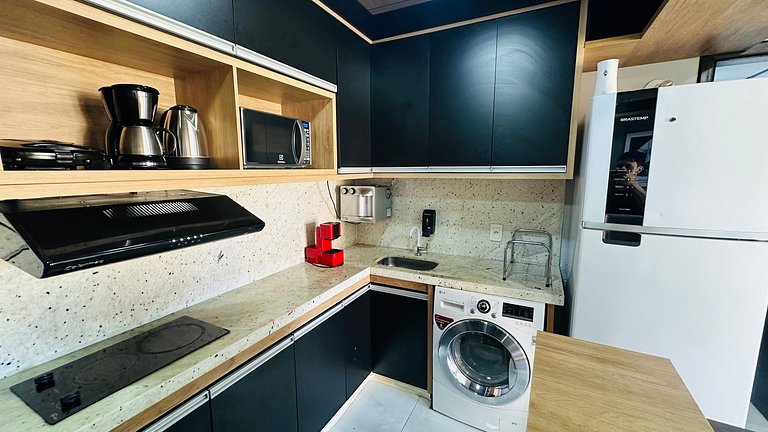Lindo Flat 425 vista lago no lake side