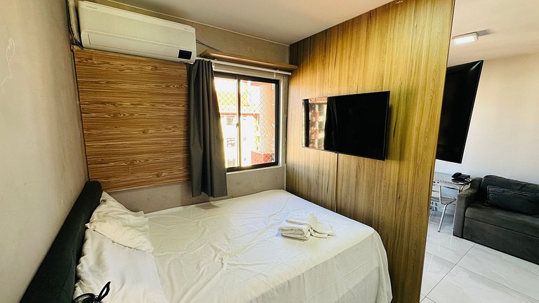 Lindo Flat 425 vista lago no lake side