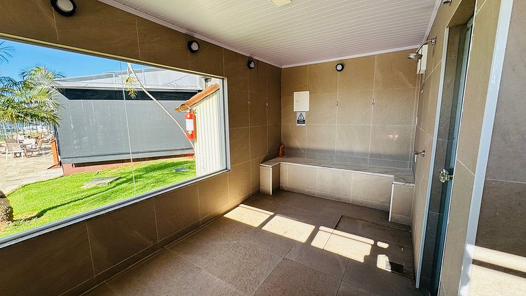 Lindo Flat 425 vista lago no lake side