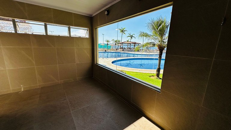 Lindo Flat 425 vista lago no lake side