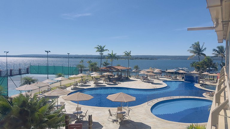 Incrível Ap 2 quartos lake side