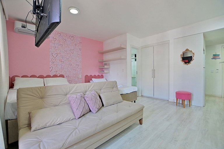 Flat 337 vista lago no Lake side