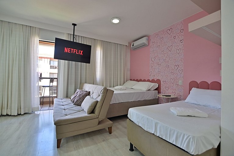 Flat 337 vista lago no Lake side