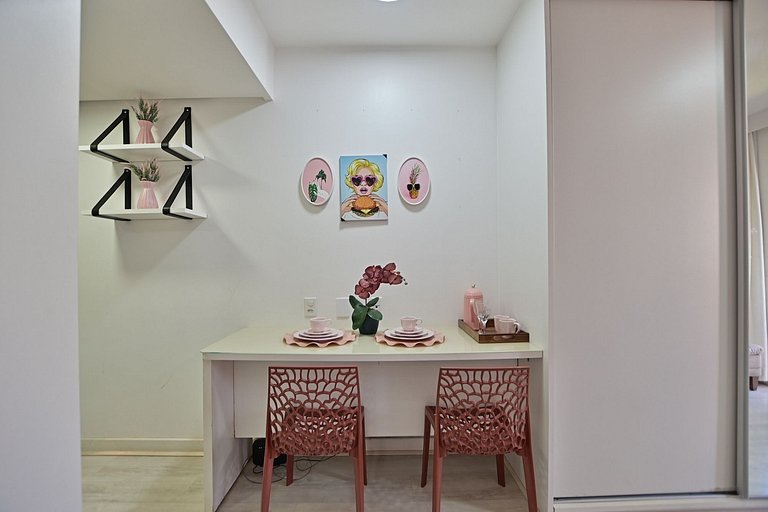 Flat 337 vista lago no Lake side