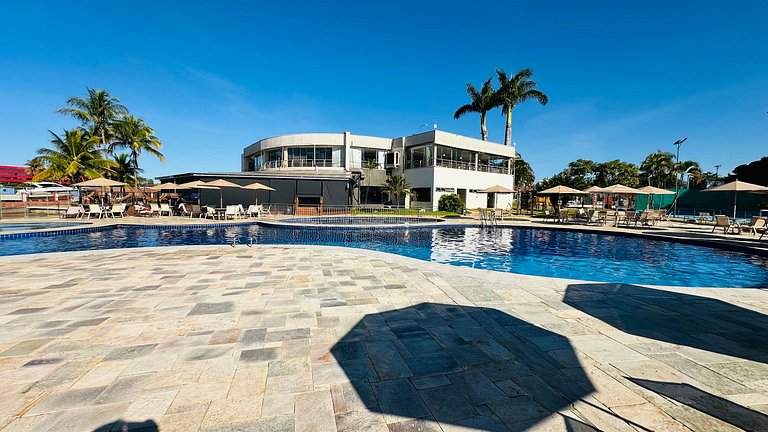 Flat 337 vista lago no Lake side