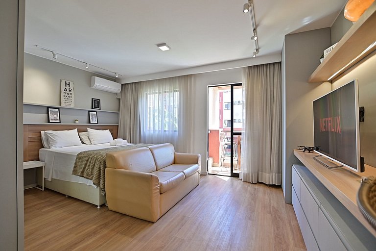 Flat Premium 134 Lake Side Beira Lago