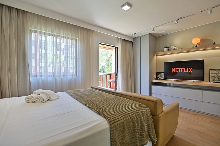Flat Premium 134 Lake Side Beira Lago