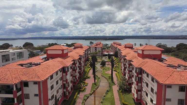 Flat Premium 134 Lake Side Beira Lago