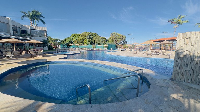 Flat Premium 134 Lake Side Beira Lago