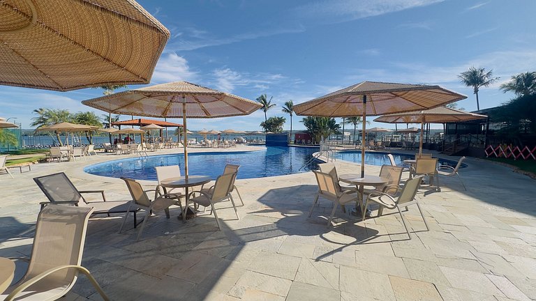 Flat Premium 134 Lake Side Beira Lago